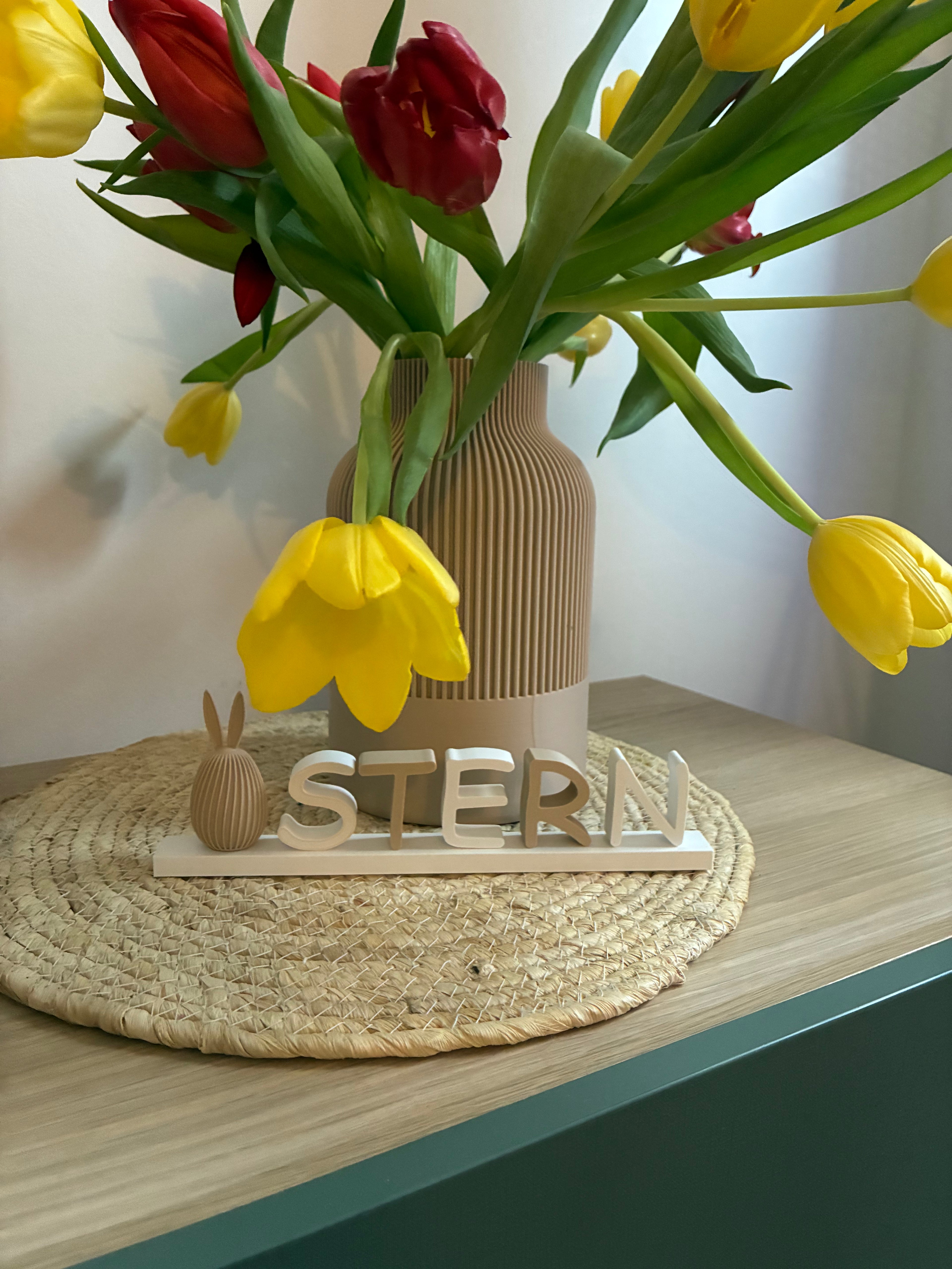 Moderne Frühlings-/Osterdeko 🐰